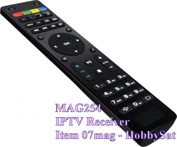 Remote for Mag254 IPTV SET TOP BOX receiver